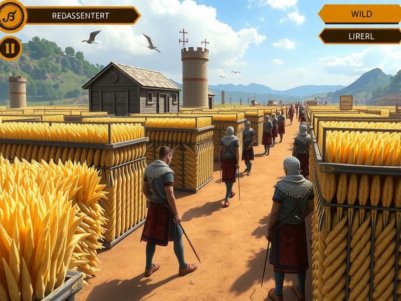 Grain Gathering Conquerors Gameplay